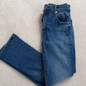 MOTHER The Insider Ankle Jeans